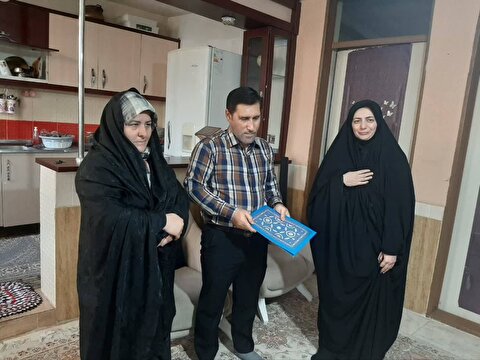 دیدار با خانواده "شهید محمدنیا" در بجنورد